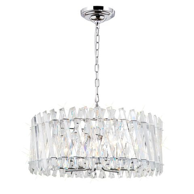 Citilux Ингвар CL334281 Люстра подвесная хрустальная Хром