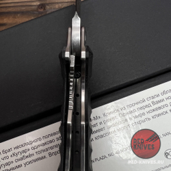 Нож НОКС КУГУАР 332-189406 с толкателем - сталь AUS-8, рукоять G10