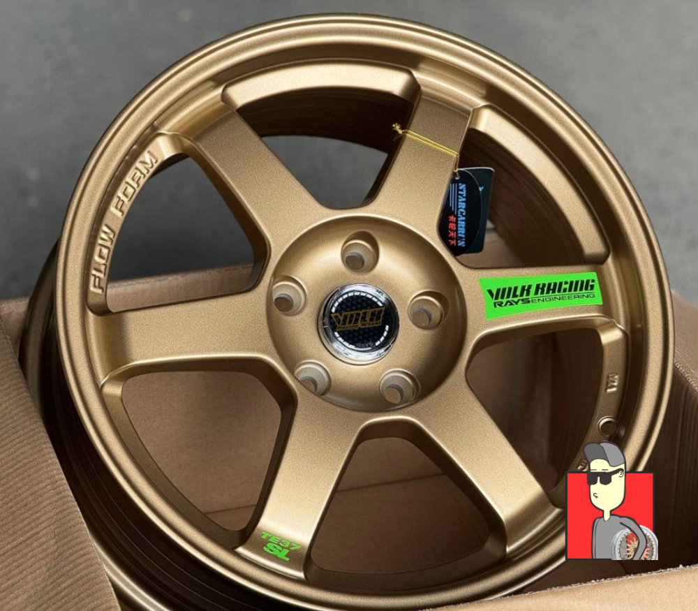 Комплект дисков Rays TE37 509 17x7.5 et38 5x114.3