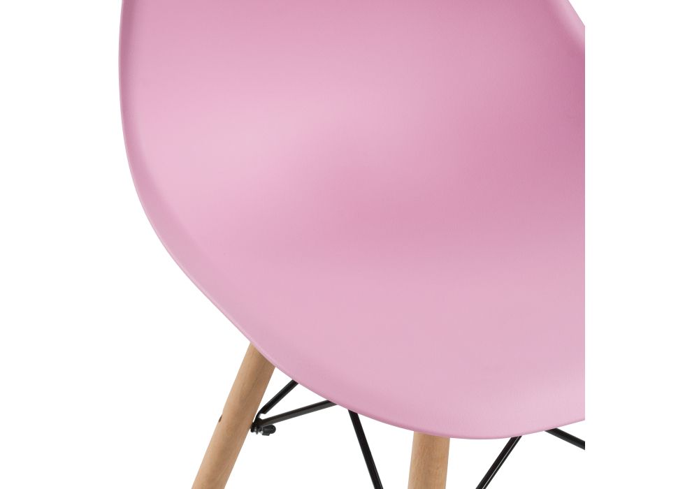 Пластиковый стул Eames PC-015 light pink