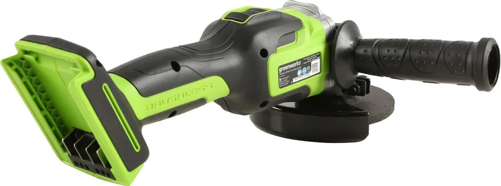 УШМ GREENWORKS GD24AGK2 в компл. с АКБ 2Ач. и ЗУ (3200207UA)