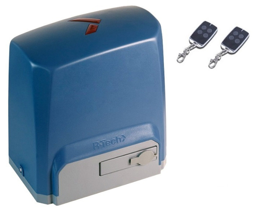 Автоматика для откатных ворот R-Tech SL600AC.M с шириной проема до 8м и массой до 600 кг с МАГНИТНЫМИ концевиками (привод, 2 пульта)