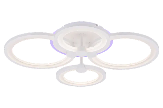 58017B/4 WHITE+RGB (1) Люстра (RL)