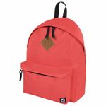 Рюкзак BRAUBERG, универсальный, сити-формат, один тон, коралловый, 20 литров, 41х32х14 см, 228844