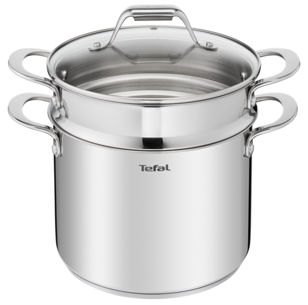 Кастрюля для пасты 22см высокая + дуршлаг Tefal Emotion H8119074