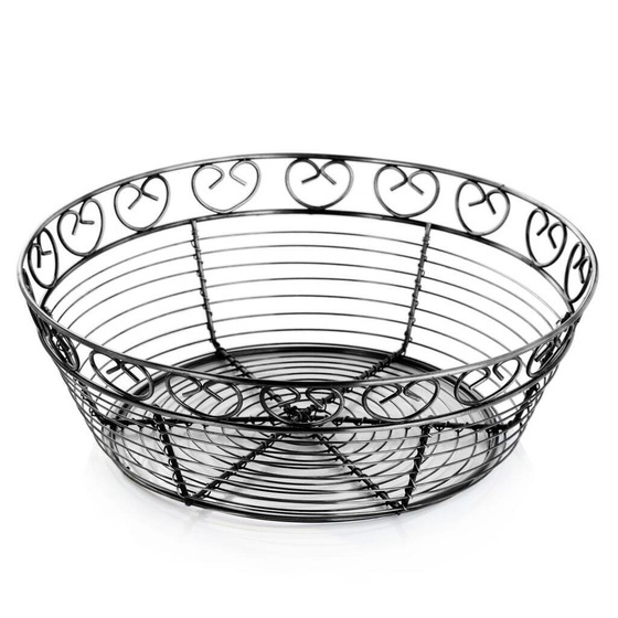 Корзинка для подачи 25*8 см черная металл P.L. Proff Cuisine