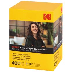 Фотобумага Kodak KB46400SL для струйной печати 4х6 Inkjet Paper Lustre 260 gsm 400 листов