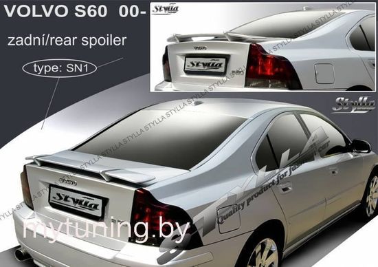 Спойлер на багажник для Volvo S60