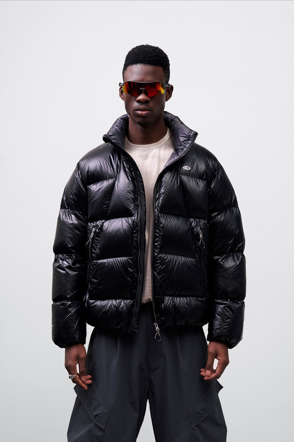 Куртка Nothomme Blue Ultra-Lightweight Water-Repellent Down Jacket "Jet Black"