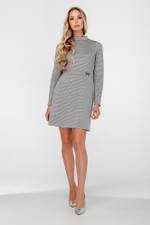 Платье в мелкую косую клетку Тамбовчанка