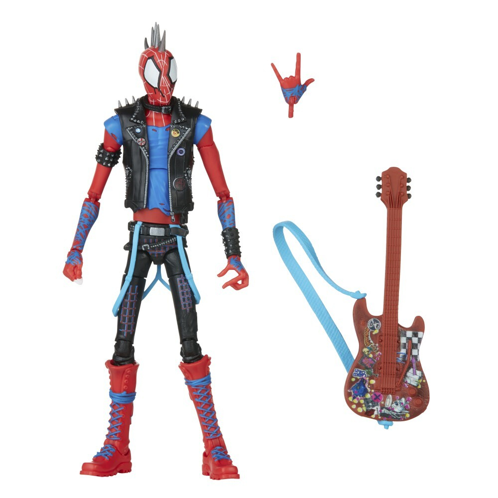 Hasbro Spider-Man - Фигурка Паука-Панка высотой 15 см из серии Marvel Legends / артикул   F3480 F3851  / GTIN 5010994181932