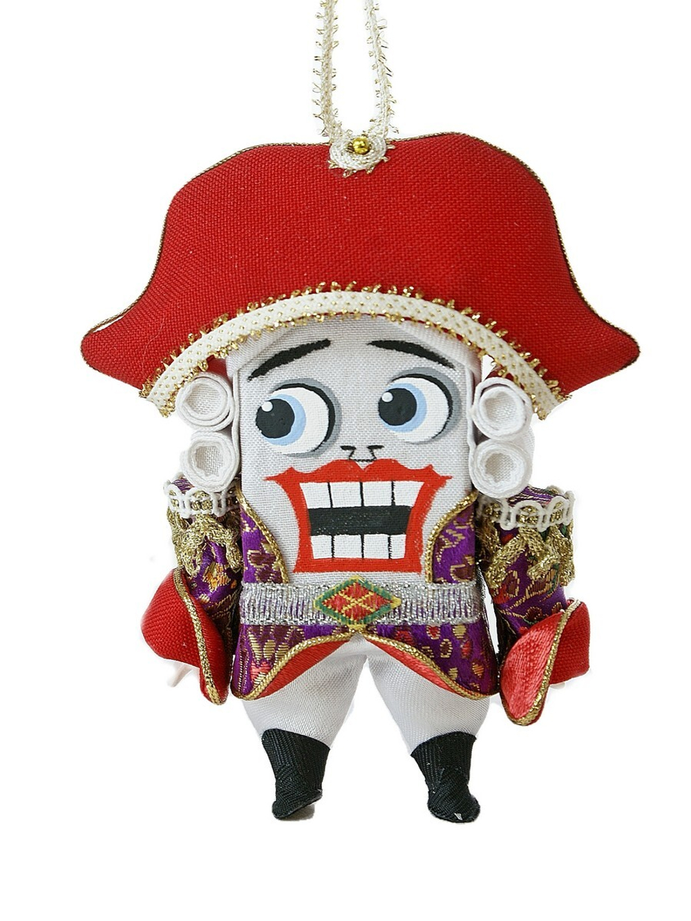 Кукла коллекционная подвеска Щелкунчик