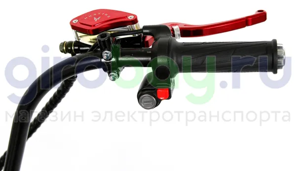 Электроскутер IKINGI X7 PRO 3000W - Чёрный, летние покрышки фото №15
