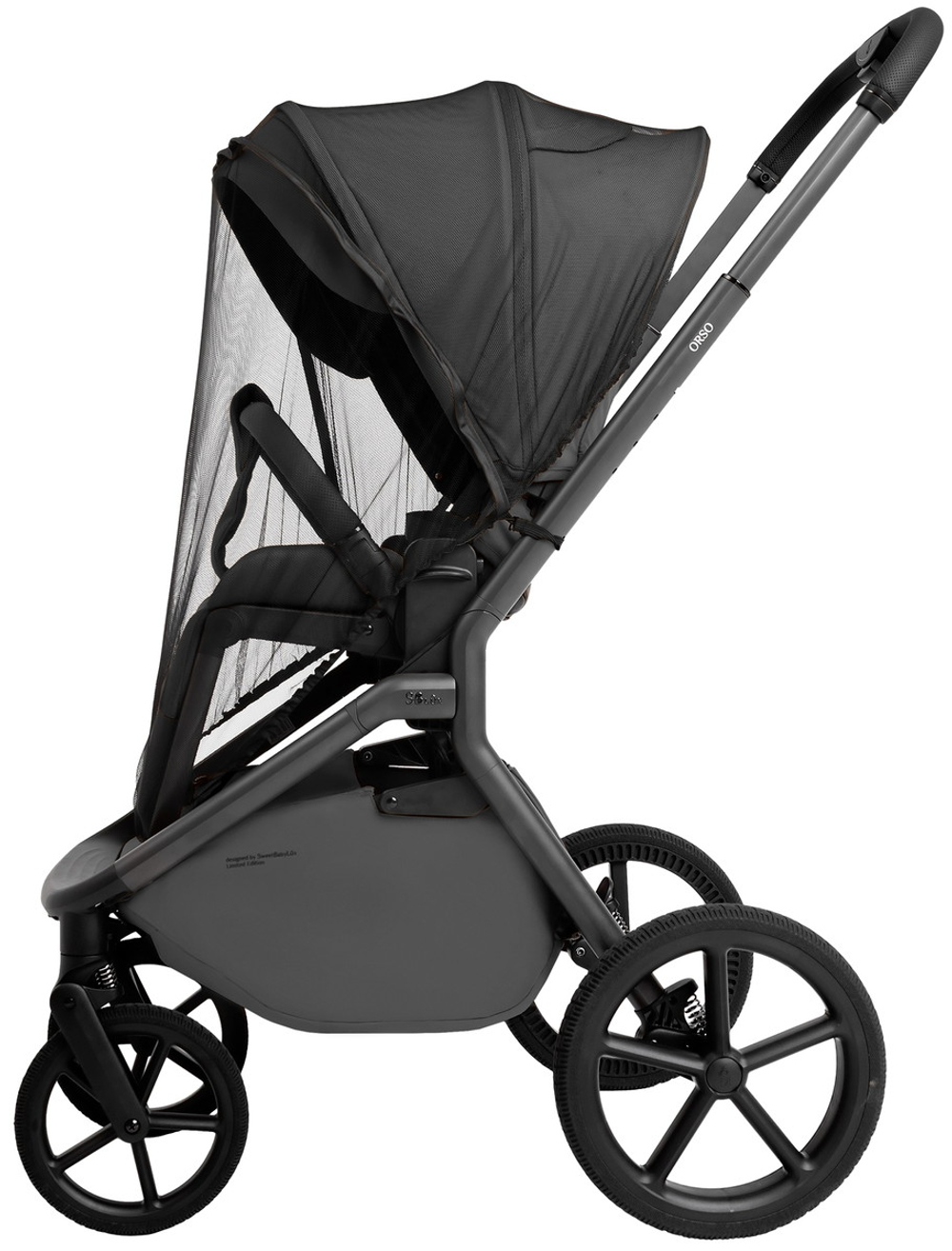 Детская коляска 2 в 1 Sweet Baby SBL Orso New 427634 New Dark Grey