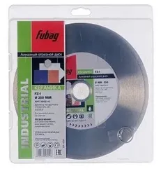 Алмазный отрезной диск по керамике Fubag FZ-I D250 мм / 30-25,4 мм