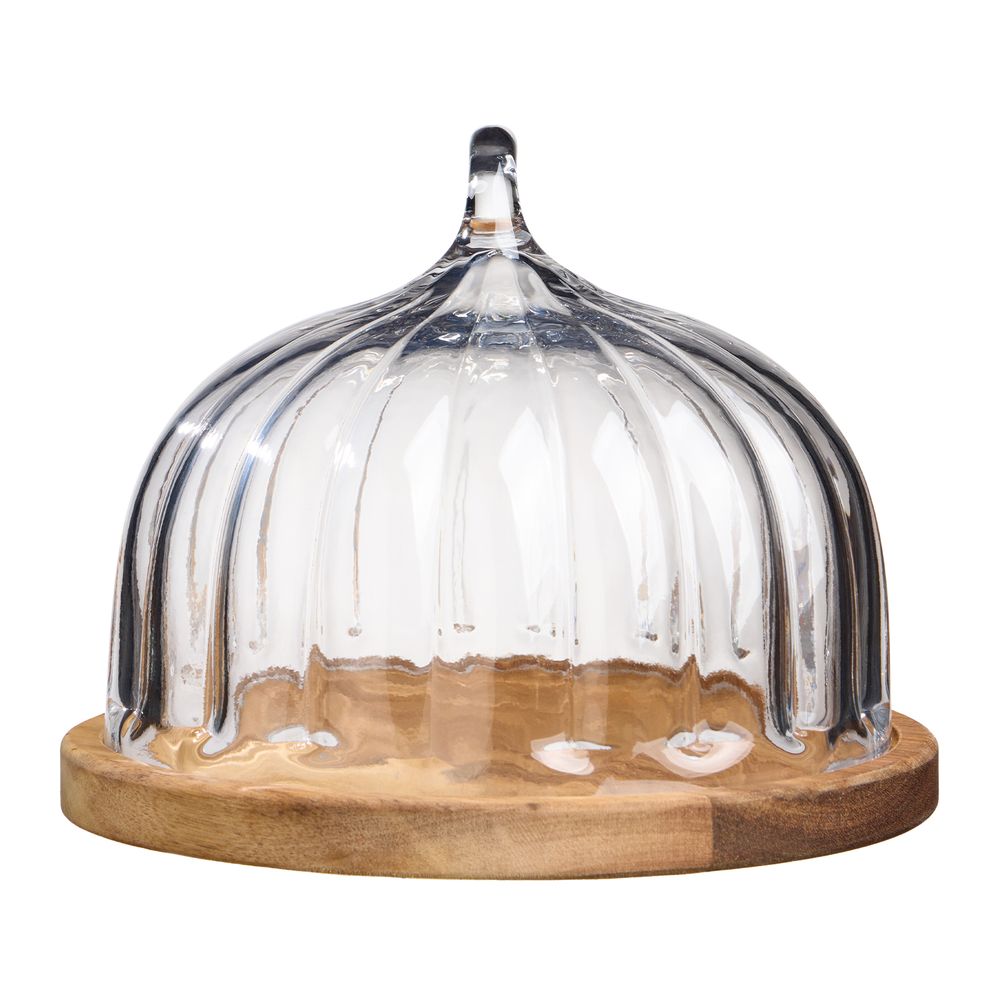 БЛЮДО СЕРВИРОВОЧНОЕ "VILLAGE" С КРЫШКОЙ ДИАМЕТР 24 СМ ВЫСОТА 19 СМ