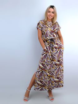 C-320 Платье МАКСИ из штапеляУценка