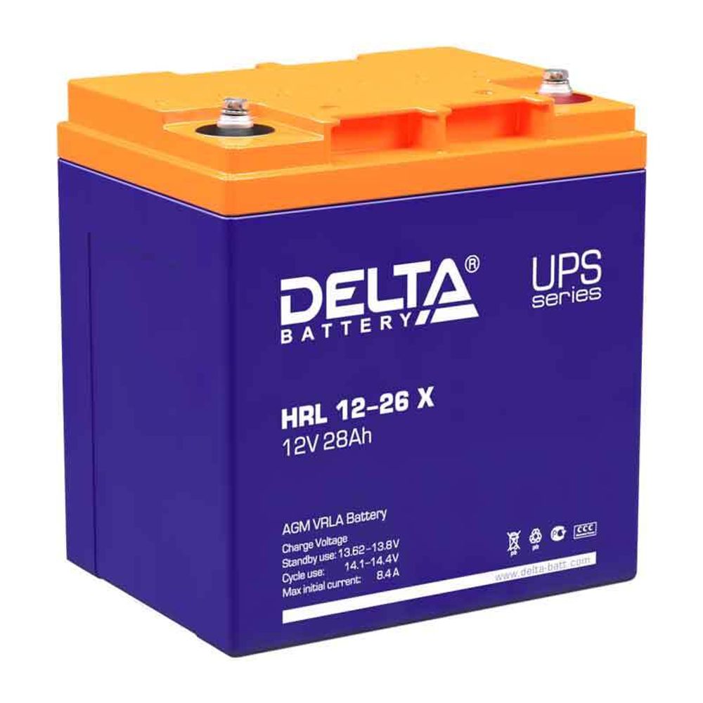 HRL 12-26 Х аккумулятор Delta
