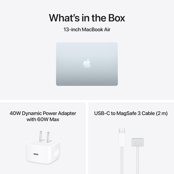 Ноутбук Apple MacBook Air 13 2026 MDHJ4LL/A (M5 10-Core, GPU 10-Core, 16 ГБ, 1 ТБ), голубой