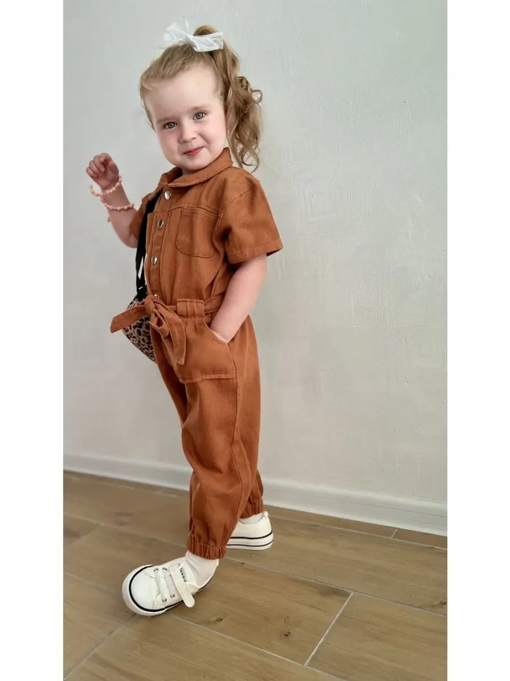 Комбинезон джинсовый