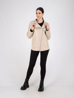 Кожаная куртка демисезонная косуха