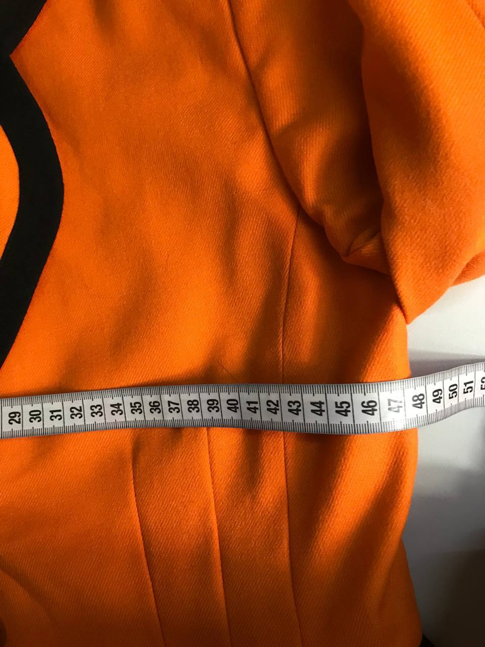 Жакет контрастный из шерсти,визуально на 48/50 размер