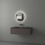 Зеркало Evoform с LED-подсветкой 12 W Ø50 см Сенсорный выключатель Нейтральный белый свет