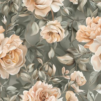 Акварельные  розы