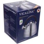 Чайник из нержавеющей стали 3л «Vicalina» VL-9275, матовый