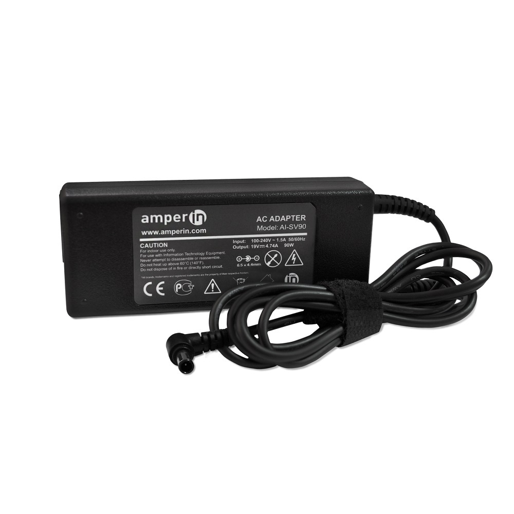 Блок питания (сетевой адаптер) Amperin AI-SV90 для ноутбуков Sony Vaio 19.5V 4.7A 6.5pin