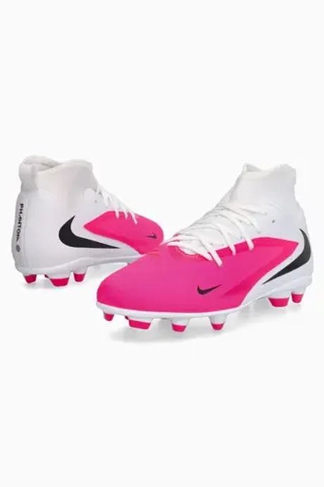 Бутсы Nike Phantom 6 High Club FG/MG - розовый