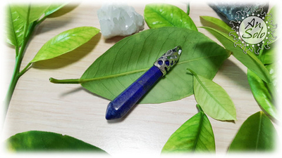 Подвеска-маятник "Кристалл" из лазурита