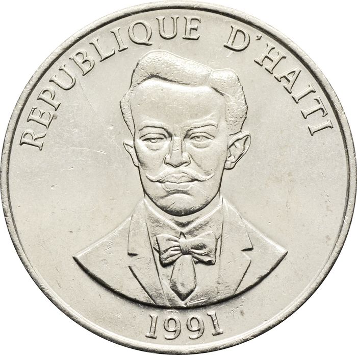 50 сантимов 1991 Гаити