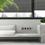 Рамка на 4 поста AluMax (алюминий) W0043506