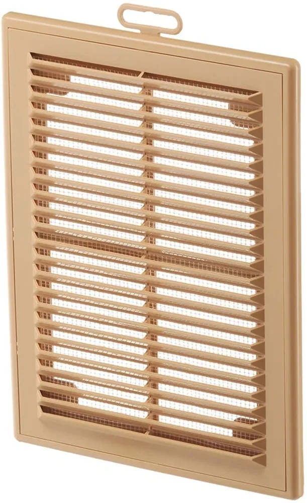 Решетка вен. разъем. с сеткой 183*253 беж. 1825P Бежевая