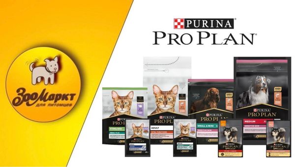 Акция сухие корма для кошек и собак Pro Plan Акция сухие корма для кошек и собак Pro Plan