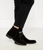 Кожаные челси kerr HUGO - черный(50522949)