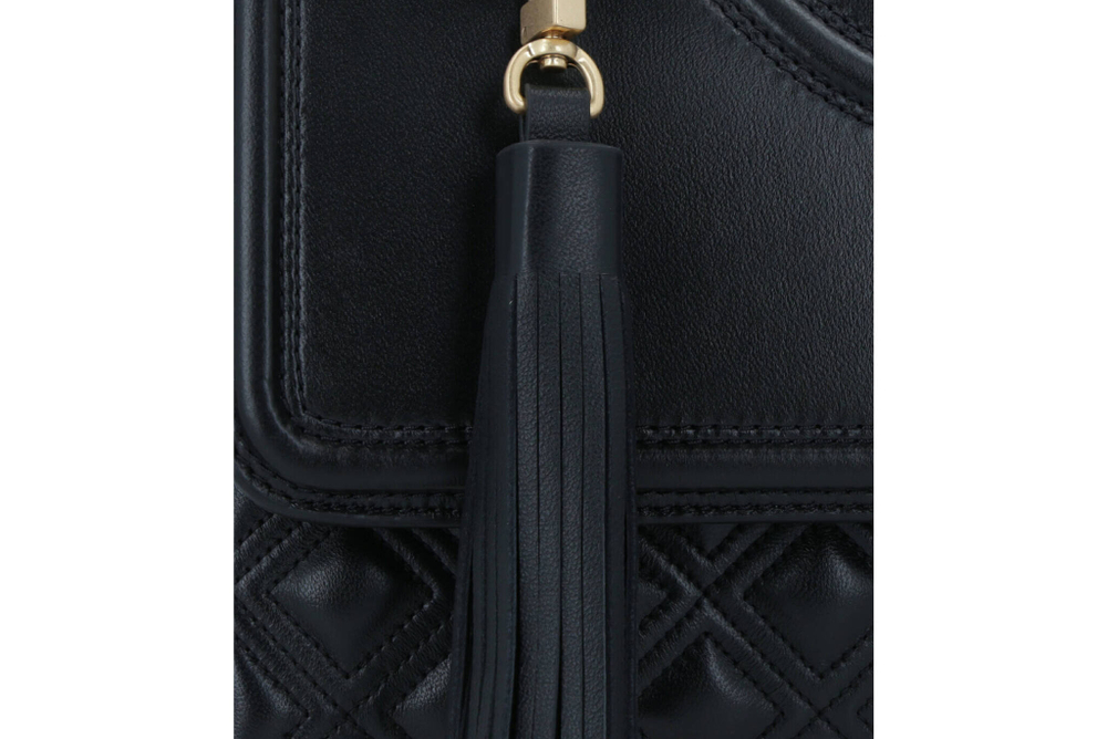 Skórzana наплечная сумка FLEMING TORY BURCH - черный(76997)