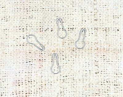 Булавки швейные для этикеток, L 2 см, никель