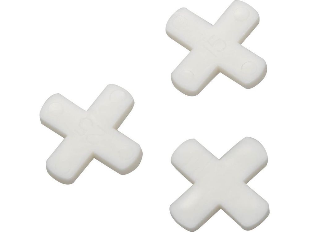 Крестики STAYER для кафеля, 6мм, 75шт