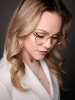 Очки для компьютера имиджевые защитные прозрачные нулевки