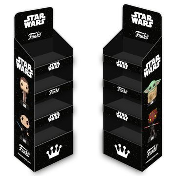 Картонный стеллаж Funko FSDU Star Wars Standard Pop SS21 80 pcs, 20 faces UT-57922
