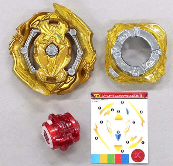 Золотая версия волчка Union Achilles Convert Xtend+ Retsu B150 от Takara Tomy