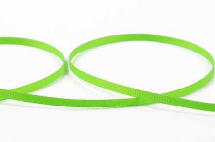 "Gamma" репсовая лента GR-03 3 мм №073 салатовый