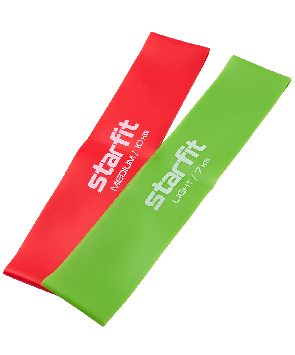 Мини-эспандеры ES-206, малиновый/лаймовый, 2 шт