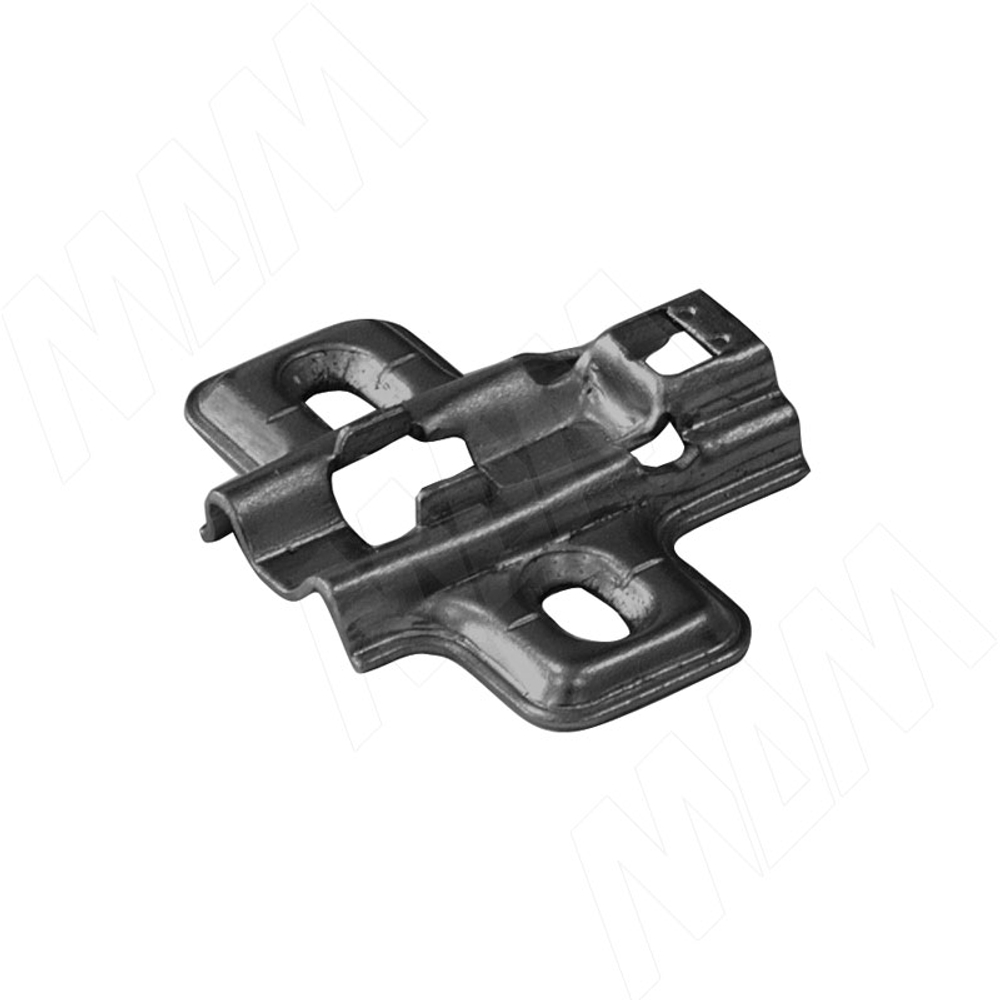 Площадка установочная под саморезы (2мм), черный никель