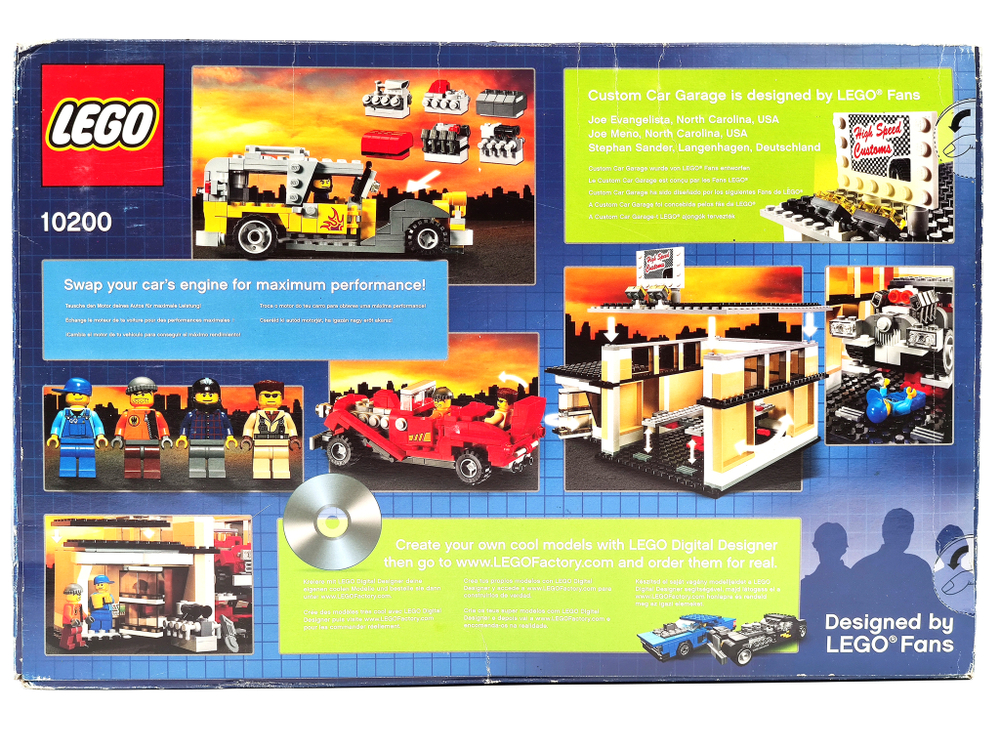 Конструктор LEGO 10200 Custom Car Garag