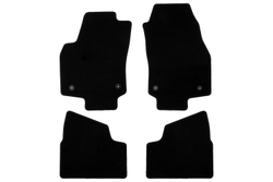 Коврики в салон для OPEL Astra H GTC 3D 2004-2007, 2006-2014, хэтчбек, 4 шт. (текстиль) KLEVER01371001200K