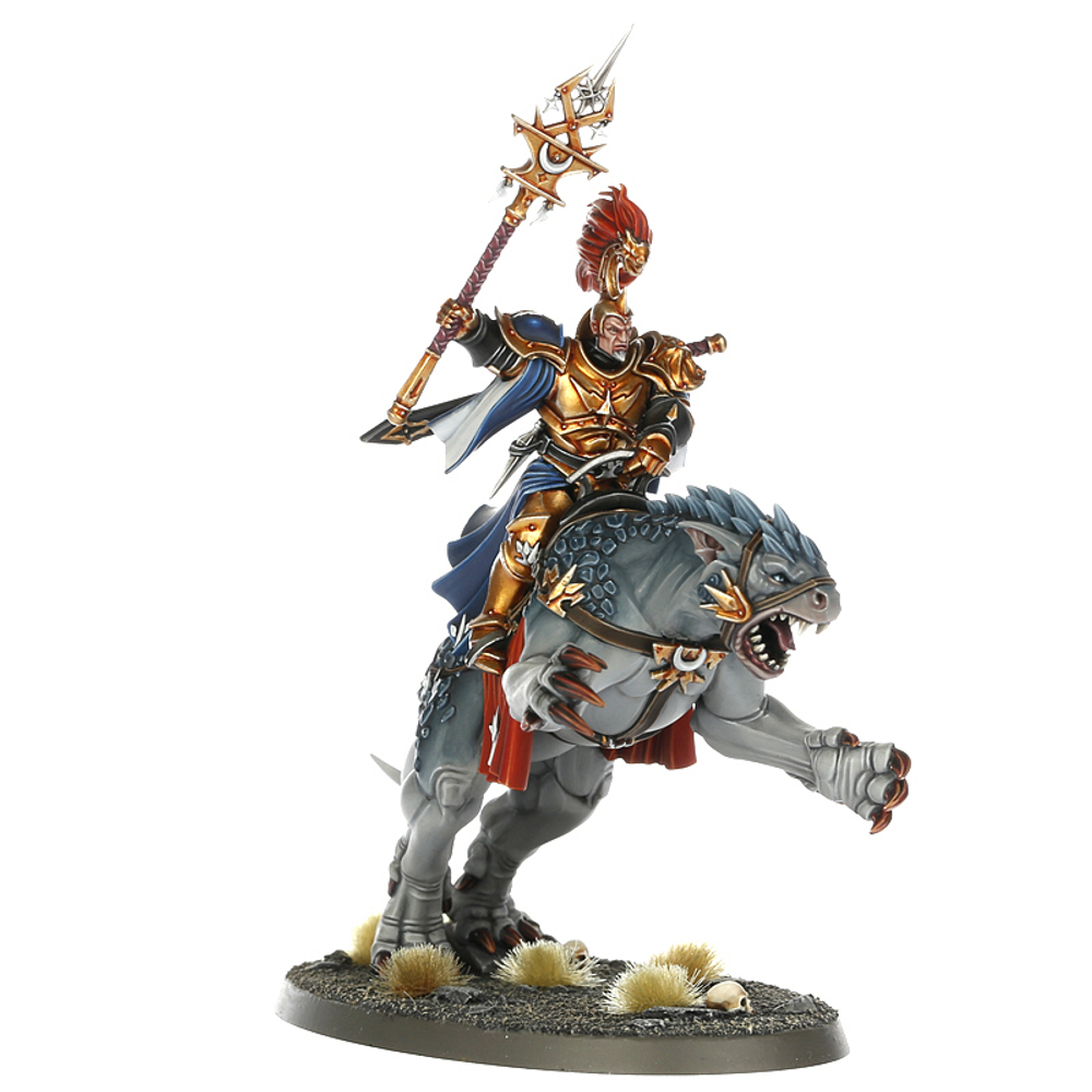 Stormcast Eternals Evocators on Celestial Dracolines