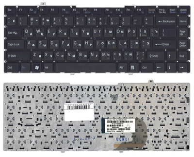 Клавиатура для ноутбука Sony Vaio VGN-FW черная